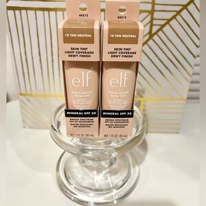 e.l.f. Summer Glow SPF 50 Skin Tint Set | Tan Neutral - New in Box